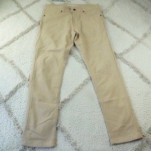 Western Rise AT Slim Fit Pants Mens 33x32  All-Terrain Tan
